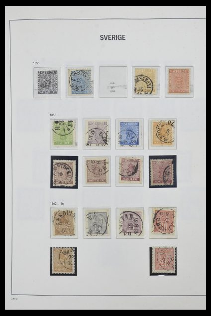 Postzegelverzameling 33520 Zweden 1855-2013.