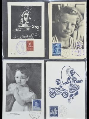 Postzegelverzameling 33531 Nederland maximumkaarten 1928(!)-2006.