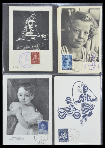 Postzegelverzameling 33531 Nederland maximumkaarten 1928(!)-2006.