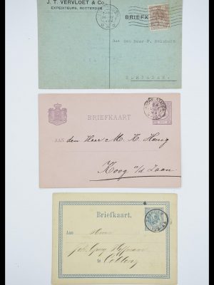 Postzegelverzameling 33536 Nederland brieven 1800-1950.