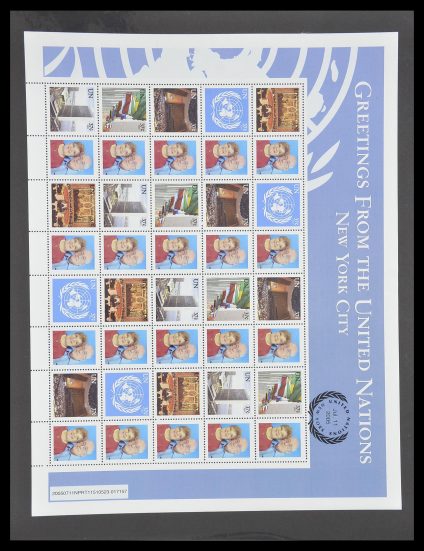 Postzegelverzameling 33538 Verenigde Naties t/m 2017!