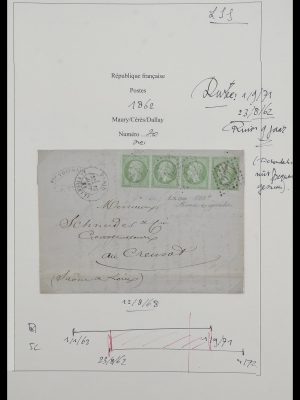 33540 Frankrijk brieven 1868-2020.