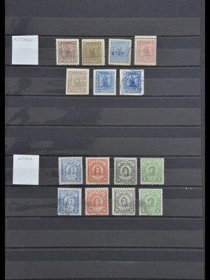 Postzegelverzameling 33552 Duitsland stadspost 1880-1905.
