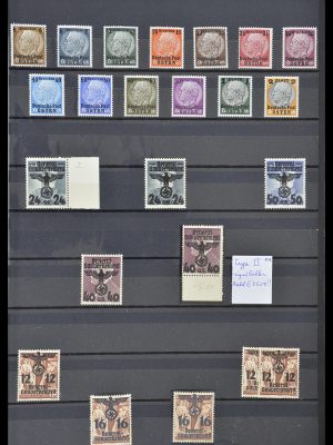 Postzegelverzameling 33553 Duitse gebieden en bezettingen 1939-1948.