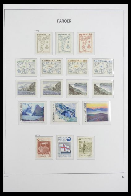 Postzegelverzameling 33564 Faeroer 1975-2006.