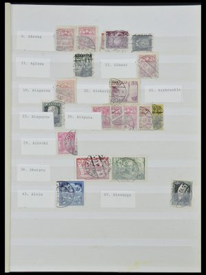 Postzegelverzameling 33572 Letland stempels 1919-1939.
