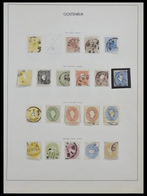 Postzegelverzameling 33594 Oostenrijk en gebieden 1850-1918.