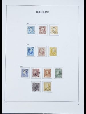 Postzegelverzameling 33605 Nederland 1852-1944.