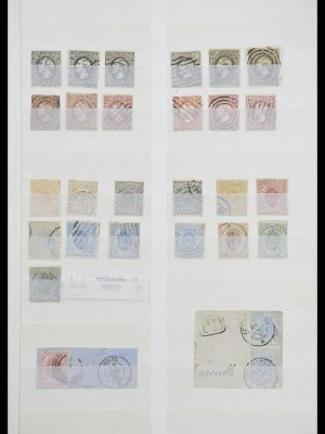 Postzegelverzameling 33610 Luxemburg 1852-1955.
