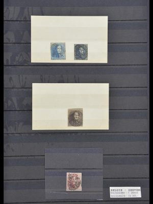 Postzegelverzameling 33617 België 1849-1970.