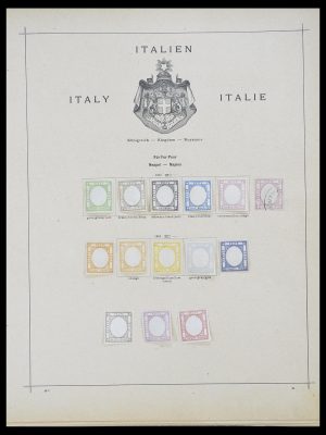 Postzegelverzameling 33620 Italiaanse Staten/Italië/gebieden 185101935.