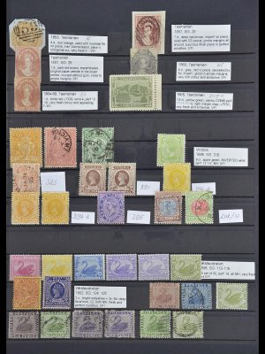 Postzegelverzameling 33640 Engelse koloniën topmateriaal 1853-1953.