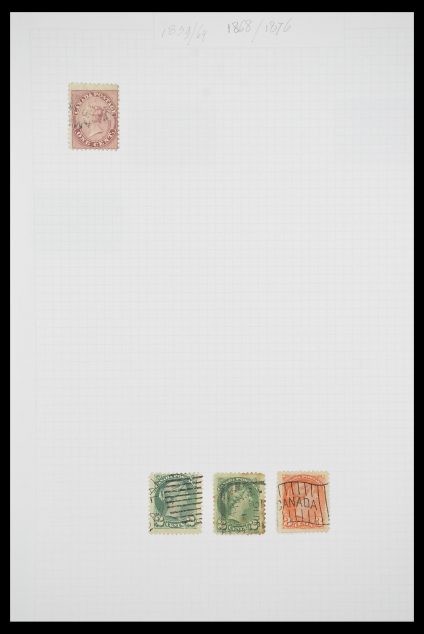Postzegelverzameling 33660 Canada 1859-2003.