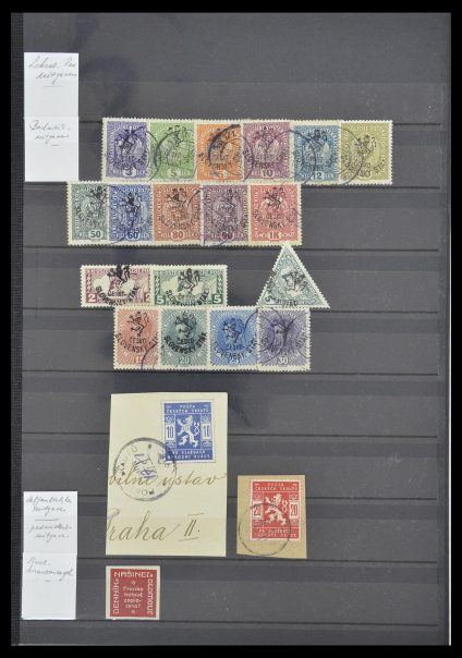 Postzegelverzameling 33671 Tsjechoslowakije 1918-2000.