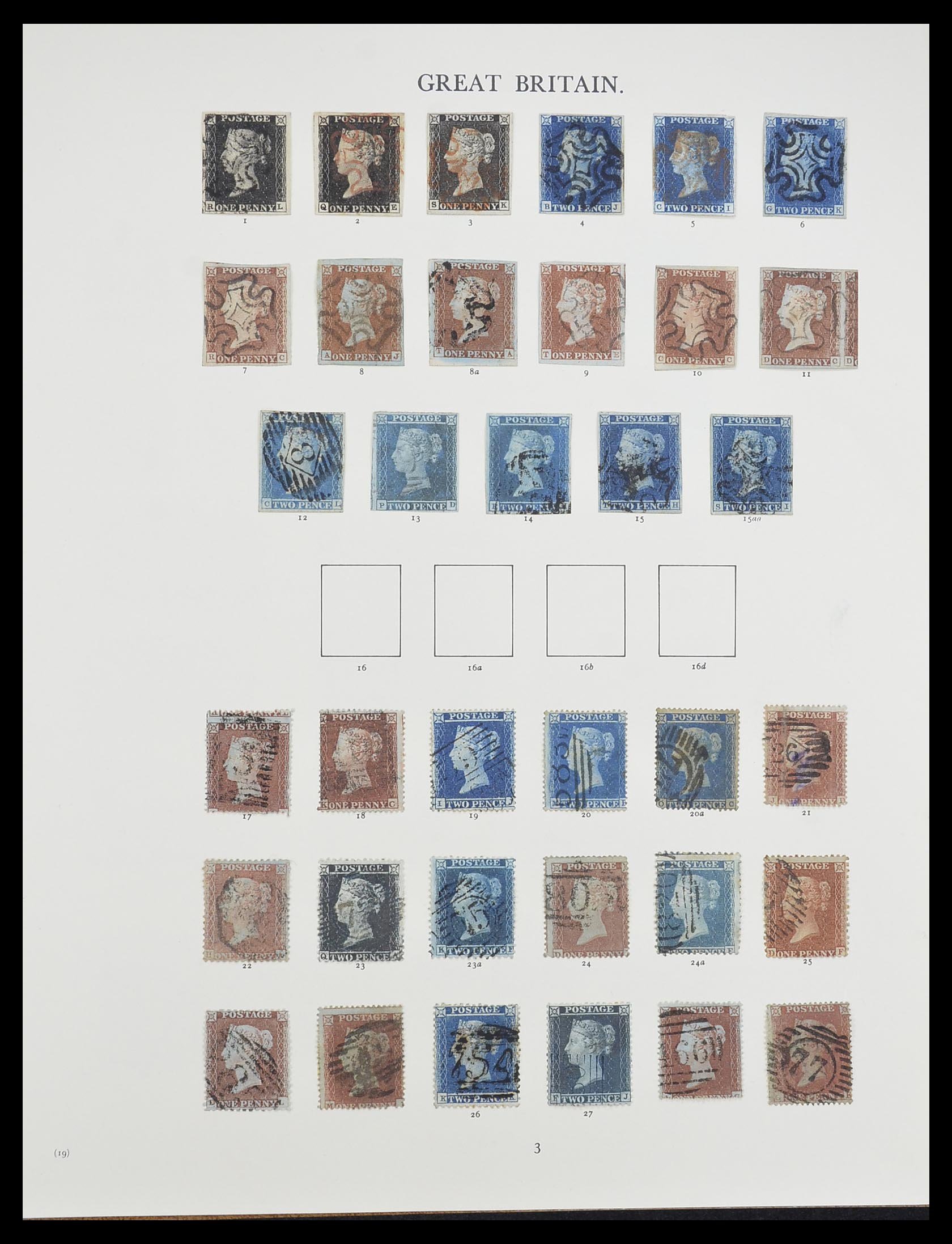 33539 1503 33675 Engeland supercollectie 1840-1952. - Afbeelding 1