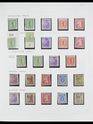Postzegelverzameling 33698 Sovjet Zone 1945-1948.