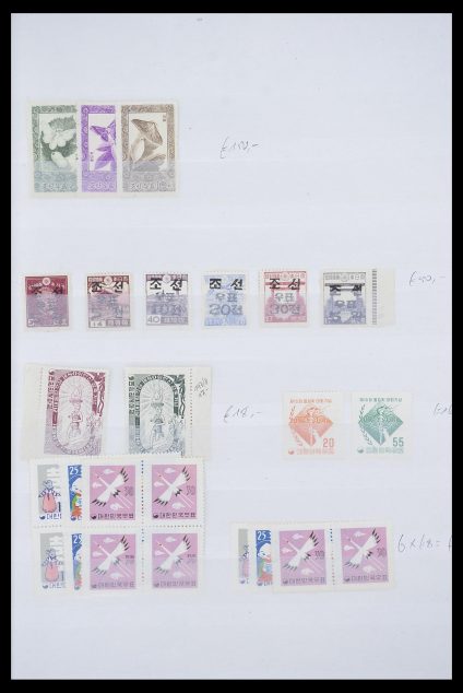 Postzegelverzameling 33721 Wereld 1948-1992.