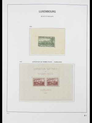 Postzegelverzameling 33774 Luxemburg 1852-2018!