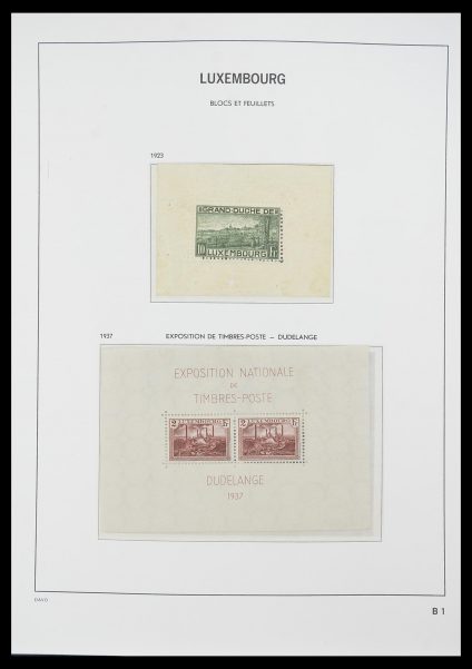 Postzegelverzameling 33774 Luxemburg 1852-2018!