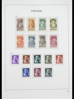 Postzegelverzameling 33780 Portugal 1945-2010.