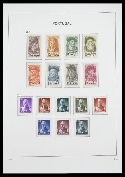 Postzegelverzameling 33780 Portugal 1945-2010.