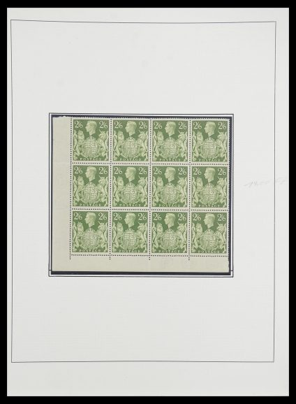 Postzegelverzameling 33781 Engeland 1937-1982.