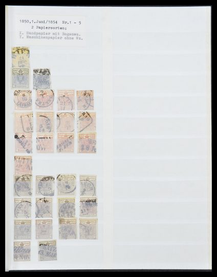 Postzegelverzameling 33800 Oostenrijk 1850-1914.
