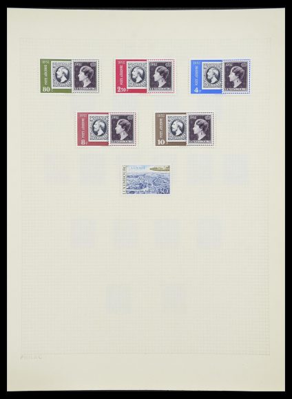 Postzegelverzameling 33820 Luxemburg 1880-2000.