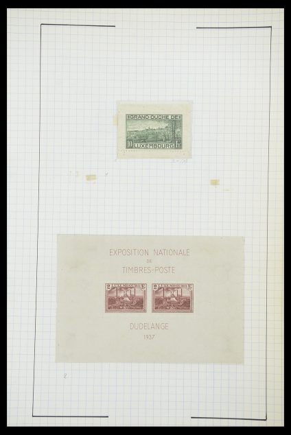 Postzegelverzameling 33817 Luxemburg 1852-2019.