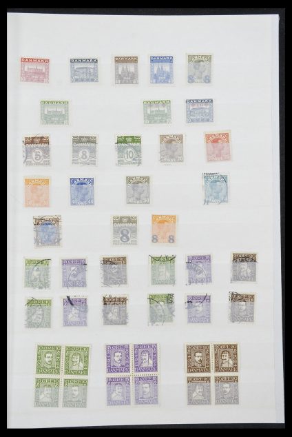 Postzegelverzameling 33832 Denemarken 1920-2015.