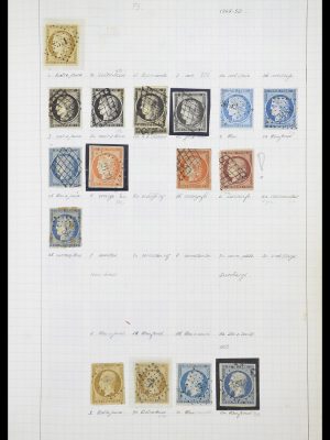 Foto van Postzegelverzameling 33840 Frankrijk 1849-1970.