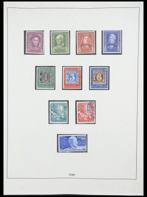 Postzegelverzameling 33856 Bundespost 1949-1977.
