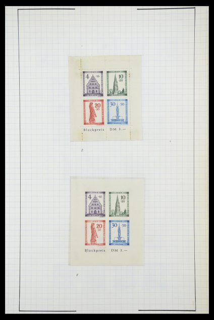 Postzegelverzameling 33864 Franse Zone 1945-1949.