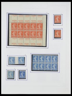 Postzegelverzameling 33869 Frankrijk 1900-1983.