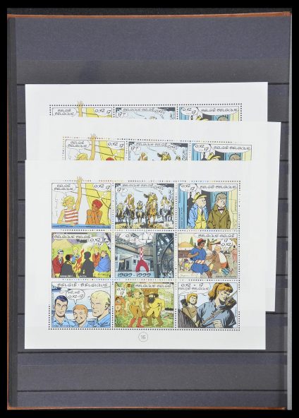 Postzegelverzameling 33874 België 1973-2004.