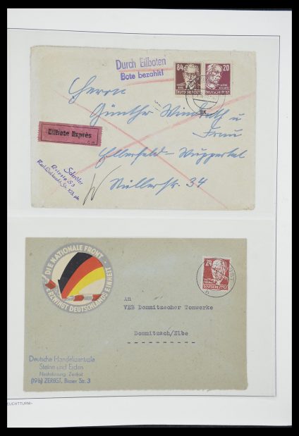 Foto van Postzegelverzameling 33892 Sovjet Zone 1948-1952.