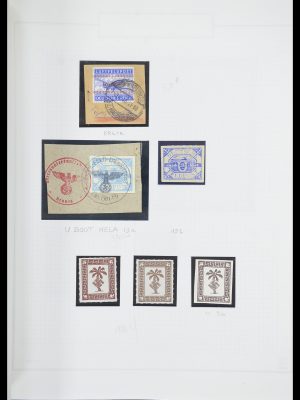 Foto van Postzegelverzameling 33894 Duitse Rijk veldpost 1942-1945.
