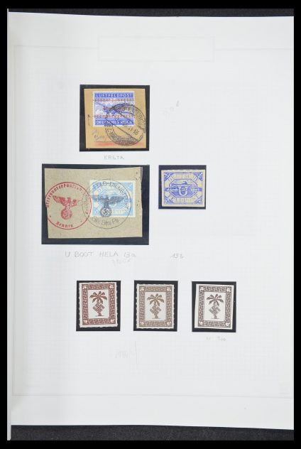 Foto van Postzegelverzameling 33894 Duitse Rijk veldpost 1942-1945.