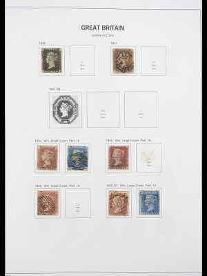 Postzegelverzameling 33898 Engeland 1840-2006.