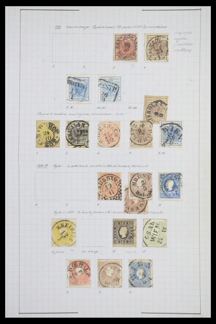 Postzegelverzameling 33901 Oostenrijk en gebieden 1850-1965.