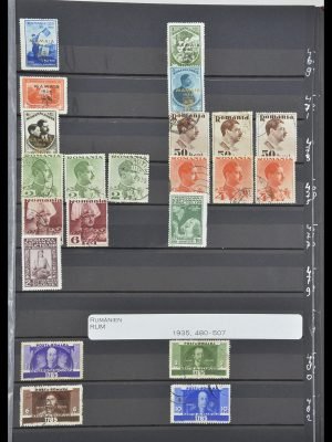 Postzegelverzameling 33902 Roemenië 1866-2001.
