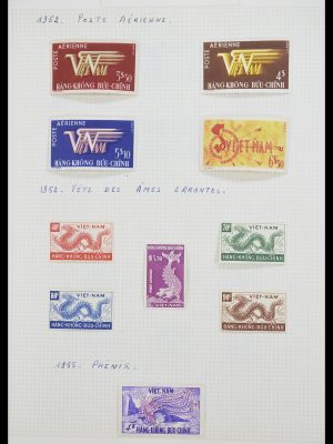 Postzegelverzameling 33914 Franse koloniën in Azië 1951-1975.