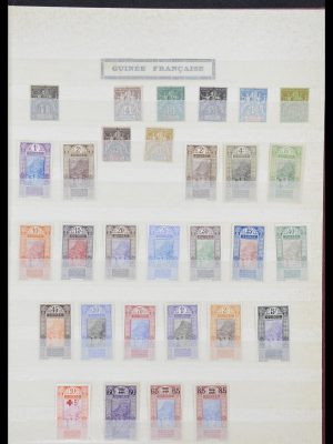 Foto van Postzegelverzameling 33916 Franse koloniën 1880-1976.