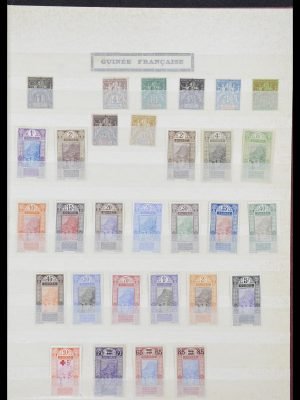 Foto van Postzegelverzameling 33916 Franse koloniën 1880-1976.
