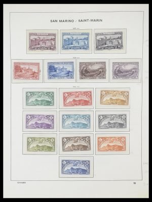 Postzegelverzameling 33937 San Marino 1877-1983.