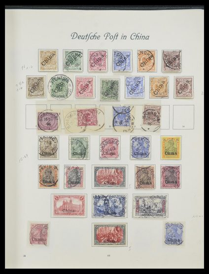Postzegelverzameling 33945 Duitse koloniën 1898-1919.