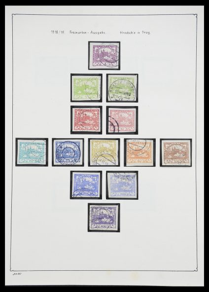 Foto van Postzegelverzameling 33952 Tsjechoslowakije 1918-1956.