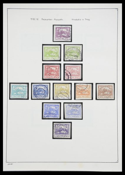 Foto van Postzegelverzameling 33952 Tsjechoslowakije 1918-1956.