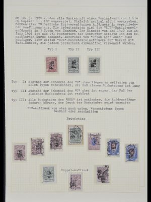 Postzegelverzameling 33964 Rusland Charkov 1920-1922.
