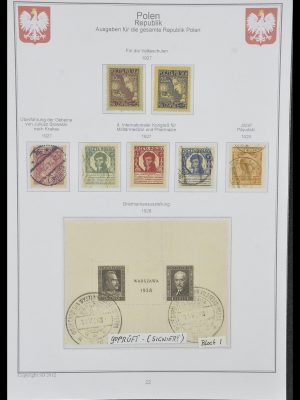 Postzegelverzameling 33977 Polen 1860-2014.